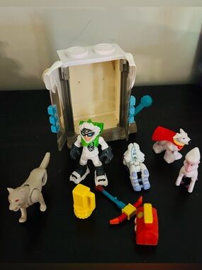 Arctic Adventure time travel sensory bin Action Figures Playset Animals pickax